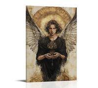 ZLLJXFZZ Poster con angelo Revelation, sette sigilli, decorazione artistica da parete, decorazione moderna da appendere, 20 x 30 cm