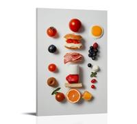 ZLLJXFZZ Poster con Bauhaus, funzionale, decorazione artistica da parete, decorazione moderna da appendere, 50 x 75 cm