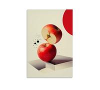 ZLLJXFZZ Poster con frutta Bauhaus, funzionale, decorazione artistica da parete, decorazione moderna, poster artistico da appendere, 20 x 30 cm