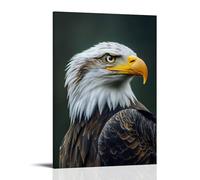 ZLLJXFZZ Poster da parete con animale, tuono, aquila nata in tempesta, decorazione moderna da appendere, 30 x 45 cm