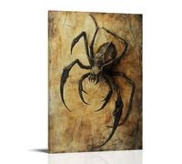 ZLLJXFZZ Poster da parete con animali dimenticati, bestia fossilizzata, decorazione moderna da appendere, 50 x 75 cm