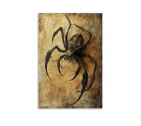 ZLLJXFZZ Poster da parete con animali dimenticati, bestia fossilizzata, decorazione moderna da appendere, poster artistico da appendere, 60 x 90 cm