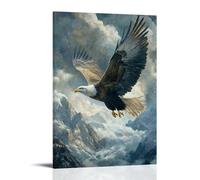 ZLLJXFZZ Poster da parete con animali Victory, Eagle's Triumph, decorazione moderna da appendere, 30 x 45 cm