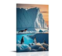 ZLLJXFZZ Poster da parete con cambiamenti climatici, decorazione moderna da appendere, 20 x 30 cm