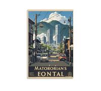 ZLLJXFZZ Poster da parete, patrimonio dell'umanità, decorazione moderna da appendere, 50 x 75 cm