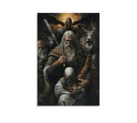 ZLLJXFZZ Poster pasquale Testamento, decorazione da parete moderna, da appendere, 30 x 45 cm
