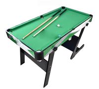 ZLLPIGLS Tavolo da Biliardo Pieghevole con Set Completo di Accessori, Biliardo Professionale Compatti, Portatili e Salvaspazio, per Casa, Sala Giochi, Ufficio(140x76x74.5cm/55.1x29.9x29.3in)