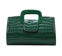 ZLM BAG US Donne Vintage Lembo Tote Top Maniglia Satchel Borse Borsa a tracolla in pelle PU, marrone, taglia unica