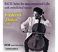 Zlotkin,Frederick - J. S. Bach Cello Suites 1-6 With Embellishments (2 CD)