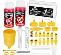 ZLPBAO 36pcs Kit Spurgo Freni Liquido, 120ML Olio Minerale Universale Kit Spurgo Freni MTB, Tektro Freni a Disco Idraulici di Serie