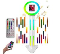ZLPOWER Supporto portatile per cabina fotografica per iPad 10.2 "11" 11" 12.9 pollici APP Control RGB Ring Light Sync Light Box metallo selfie macchina fotobooth staccabile per eventi di noleggio