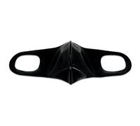 ZLPTR Maschera in Lattice Fatta a Mano, Alta Elasticità, Taglio Tridimensionale, Lavabile e Riutilizzabile, Nera