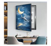 ZLRBN Copri Pannello Elettrico, Copri Quadro Elettrico con Immagine, Copertura del Quadro Elettrico Decorativa Pittura Decorativa della Scatola di Distribuzione(H,45x55cm/18x22in)