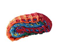 ZLRBN Rete da Arrampicata per Telaio, Rete Sicurezza Antistrappo Senza Nodi, 4cm/4mm, Rete Decorativa Giardino, Personalizzabile (2x2m/7x7ft)