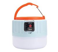 ZLSNOBLE Outdoor Emergency Power Bank, Rechargeable Solar Power, USB Bulb Camping Light, Suitable for Camping Tent Travel, Hiking Lighting