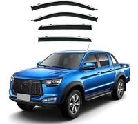 ZLSXTN Auto Deflettore per Dr Evo Cross 4 2022-2023,Acido Acrilico Deflettori d'Aria Set Deflettori Finestrini Auto Pioggia Antivento Riduzione del Rumore Installazione Semplice Accessori per Auto