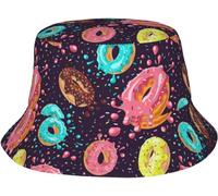 Zltegako Cappello alla pescatora per donne e uomini, alla moda, unisex, cappello da pescatore, cappello da spiaggia, cappello da sole, protezione UV, cappelli estivi da sole