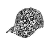 Zltegako Mayan End of the World Berretto da baseball regolabile per papà cappello da baseball vintage unisex per attività all'aperto tutte le stagioni nero, nero, taglia unica, Come nella foto,