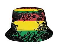 Zltegako Simpatico cappello da pescatore con bandiera boliviana, estivo, da viaggio, spiaggia, spiaggia, cappello da pescatore con bandiera boliviana, per donne e uomini, Bandiera della Bolivia - y02,