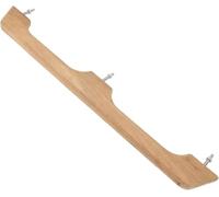 Zlthraustic Corrimano in Teak per Barche e Camper, 2 Anelli 56 cm | Legno resistente agli agenti atmosferici, presa salda e fissaggio rapido per imbarcazioni e camper