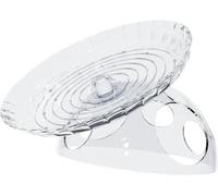 Zlthraustic Ruota da Ginnastica per Criceto, Giocattolo Decorativo per Gabbia, Accessorio per Roditori, Disco Rotante Silenzioso, Clear