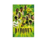 ZLTOFJ Poster artistico con film documentario Dahomey minimalista, vintage, moderno, per camera da letto, ufficio, cantante celebrità, musica, film, cartone animato, poster artistico, 40 x 60 cm