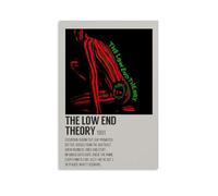 ZLTOFJ Poster artistico con scritta "The Low End Theory A Tribe Called Quest", per camera da letto e ufficio, 30 x 45 cm, senza cornice