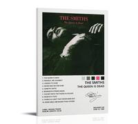 ZLTOFJ Poster con musica "The Smiths The Queen Is Dead", decorazione moderna per la camera da letto e l'ufficio, poster artistico per famiglie, cantanti, film e cartoni animati, 50 x 75 cm, con