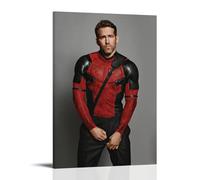 ZLTOFJ Ryan Reynolds - Poster artistico moderno, decorazione per camera da letto, ufficio, cantante celebrità, musica, film, poster artistico, 20 x 30 cm, stile cornice