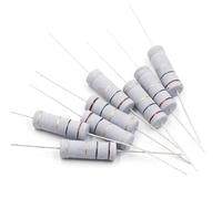 ZLTXFDD 50 resistori a pellicola di carbonio da 5 W 0,1R ~ 1M 2 3,3 4,7 10 18 22 36 47 68 100 220 330 470R 1K 2,2K 3K 10K 22K 4K7 100K 200K 300K 5% 330 K. Ohm)