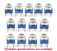 ZLTXFDD RM065 Potenziometro 100 200 500 1K 2K 5K 10K 20K 50K 100K 200K 500K 1MOhm Resistenza variabile (50K Ohm)