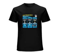 ZLWEI Big Trouble in Little China Three Storms Men's T Shirt Black L