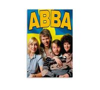 ZLWZPZLN ABBA - Poster su tela con famosa cantante pop, decorazione artistica da parete, per camera da letto, 40 x 60 cm, senza cornice