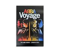 ZLWZPZLN ABBA - Poster su tela con famosa cantante pop, decorazione artistica da parete, per camera da letto, 40 x 60 cm, senza cornice