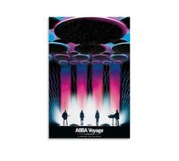 ZLWZPZLN ABBA - Poster su tela con famosa cantante pop, decorazione artistica da parete, per camera da letto, 40 x 60 cm, senza cornice