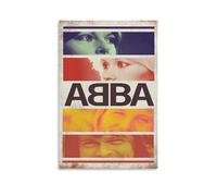 ZLWZPZLN ABBA - Poster su tela con famosa cantante pop, decorazione artistica da parete, per camera da letto, 40 x 60 cm, senza cornice