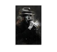 ZLWZPZLN Leonard Cohen - Poster decorativo da parete con famoso cantante pop, stampa artistica da parete, per camera da letto, 30 x 45 cm, senza cornice
