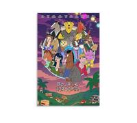 ZLWZPZLN Poster decorativo da parete su tela, motivo: BoJack Horseman, stile classico a tema anime, per camera da letto, 40 x 60 cm, senza cornice