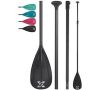 ZLX SUP Paddle Doppio Paddle 3 & 4 Pezzi Regolabile in Alluminio SUP Paddle con Lama in Fibra di Vetro - Perfetto per Surf, Galleggiamento e Divertimento degli Sport Acquatici