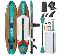 ZLX Tavola da SUP Gonfiabile con sedile per tutti i livelli di abilità, 320cm sup tavola gonfiabile con pinna di equilibrio brevettata, con Grande Stabilità