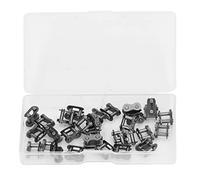 ZLXCAOB 30 Pezzi Catena Master Link Roller Master Collegamenti del connettore per Mini Bike Go Kart Cart No. 25