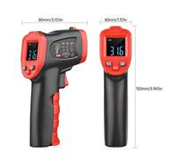 ZLXCAOB -50℃～950℃ /-58℉～1742℉ Termometro a infrarossi con schermo colorato Termometro IR Palmare Tester di temperatura digitale senza contatto Pirometro Pistola di temperatura per (E si sono uniti)