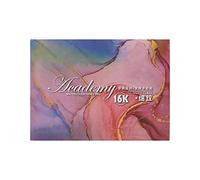 ZLXCAOB Carta per acquerello 16K 20 pagine Blocco di carta per acquerello durevole e facile da strappare per artisti Studenti Bambini (PWH3002016K linee sottili)