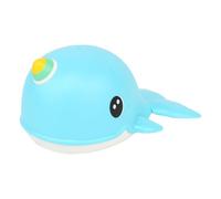 ZLXCAOB Giocattolo per pesci da bagno per bambini, portatile, leggero, bella forma, per il bagnetto, giocattolo interattivo per bambini (giocattolo blu)