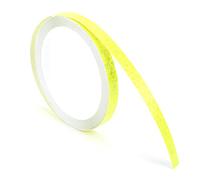 ZLXCAOB Reflective Stickers Hexagonal Pattern Waterproof Luminous Strip Tape for Car Motorcycle DIY Decoration (Giallo)