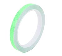 ZLXCAOB Reflective Stickers Hexagonal Pattern Waterproof Luminous Strip Tape for Car Motorcycle DIY Decoration (Verde)