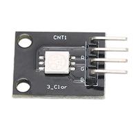 ZLXCAOB RGB SMD LED Board Module 3 Colour Light PWM Modulator DIY Electronic Kit PCB 5V KY-009