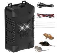 ZLXFT Repellente ad Ultrasuoni,Repellente per Topi ad Ultrasuoni per Auto,Repellente Topi per Auto,Scaccia Topi Portatile,Repellente per Martore,Repellente Martore Auto con Flash