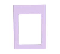 ZLXHDL Cornice Magnetica, 3in con Forte Magnetismo Design Senza Colla in ABS Ideale per Foto di 6.2x4.5cm Ideale per Ogni Occasione (Purple)