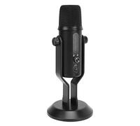 ZLXHDL Microfono USB, Microfono a Condensatore Per Computer USB con Riduzione Intelligente del Rumore con Luce LED Ad Attivazione Vocale Per La Registrazione di Giochi